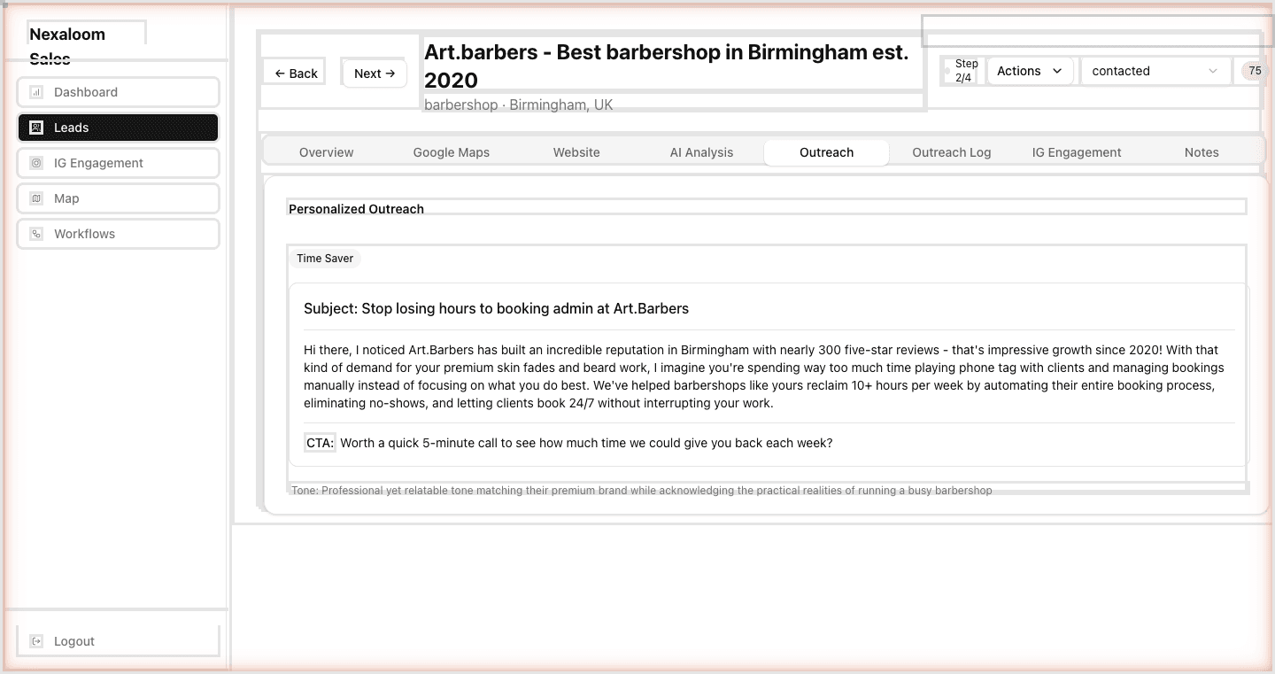 Multi-Channel Outreach Sequences